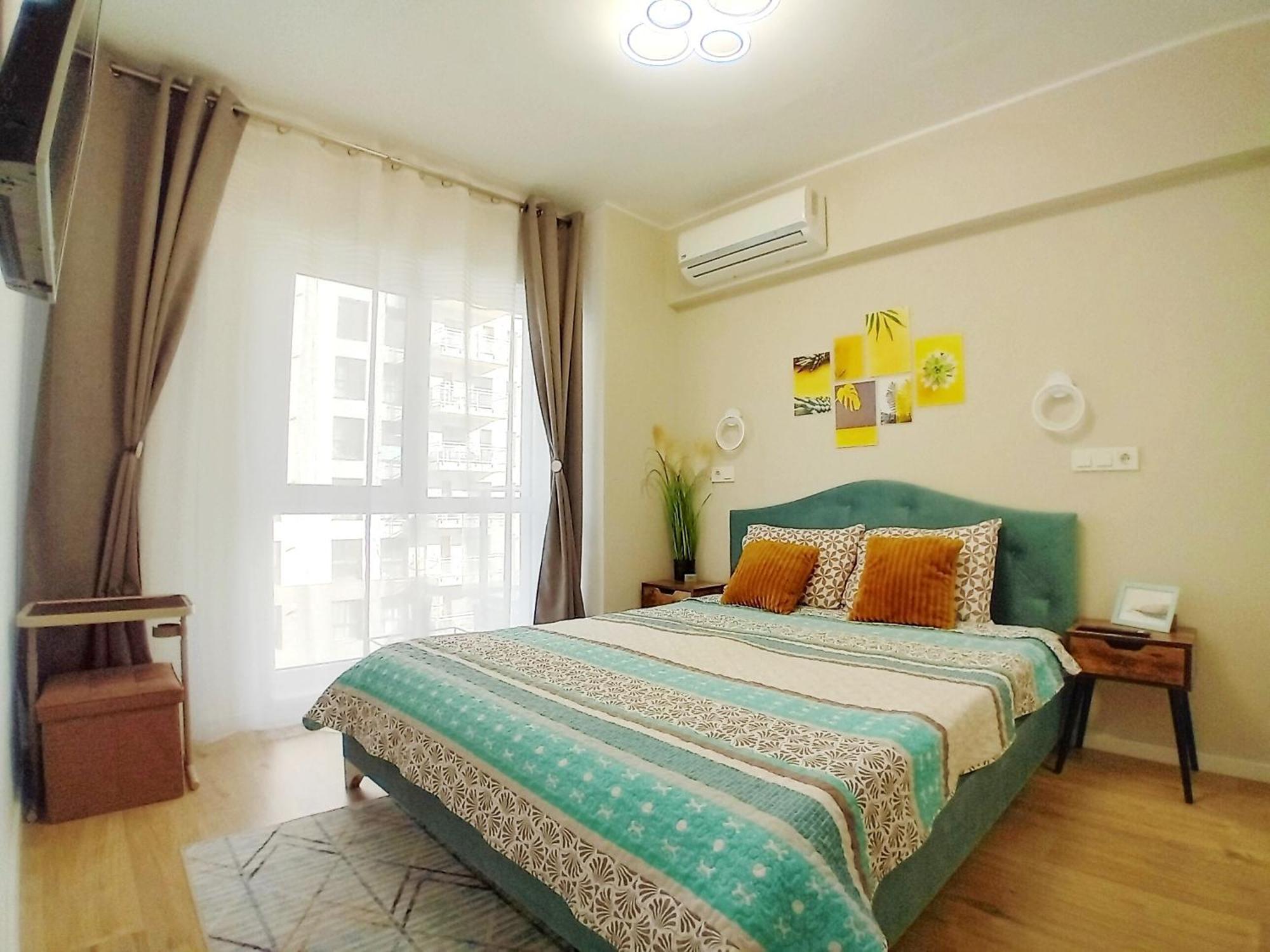 Sunshine - New & Quiet 1Br Apt, Business Area, Close To Airport, Highway A3, Subway Bukarest Exterior foto